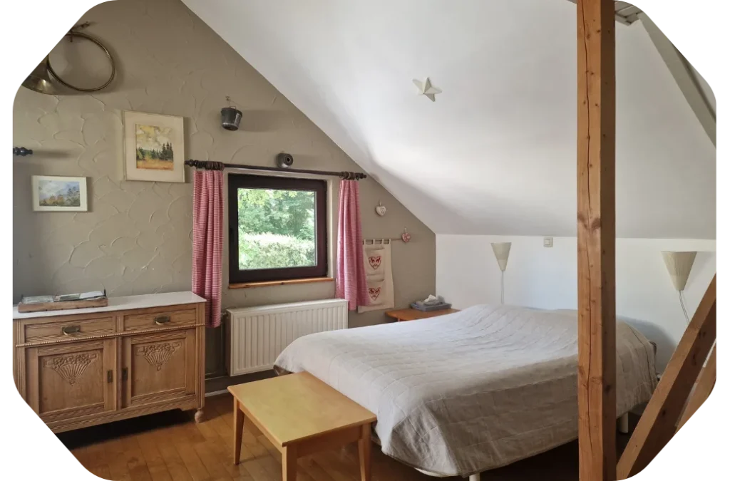 Vue intérieure du gîte La Pommeraie - Le Coin Ardenne