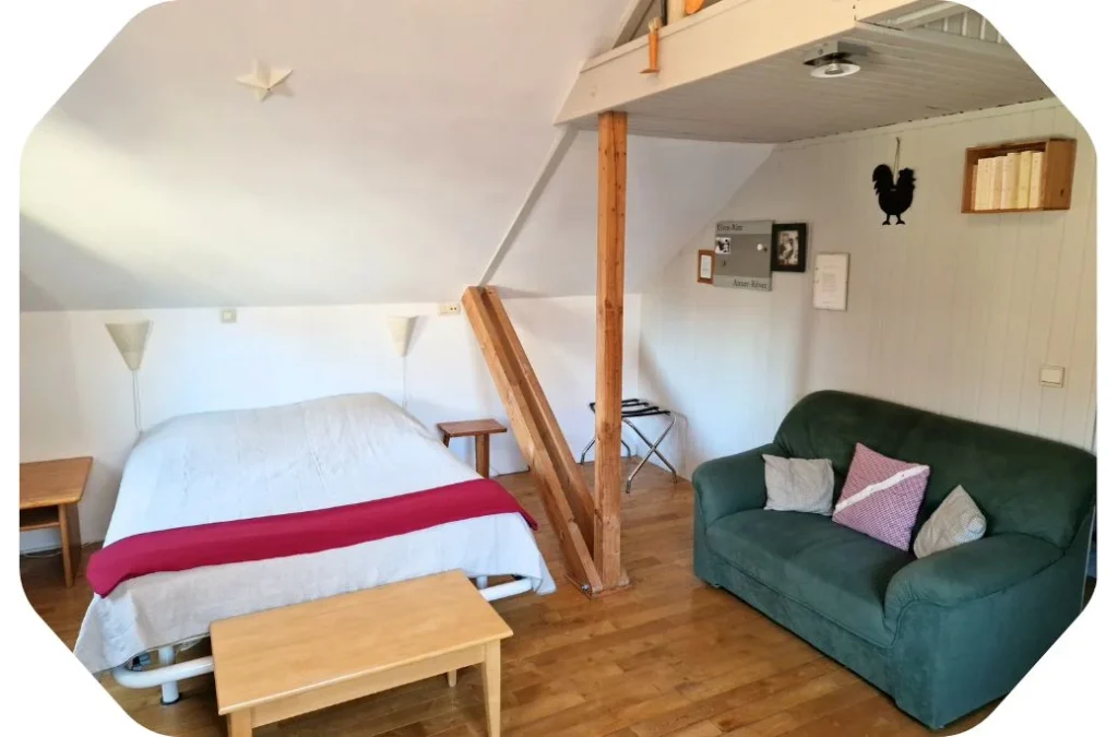 Vue intérieure du gîte La Pommeraie - Le Coin Ardenne