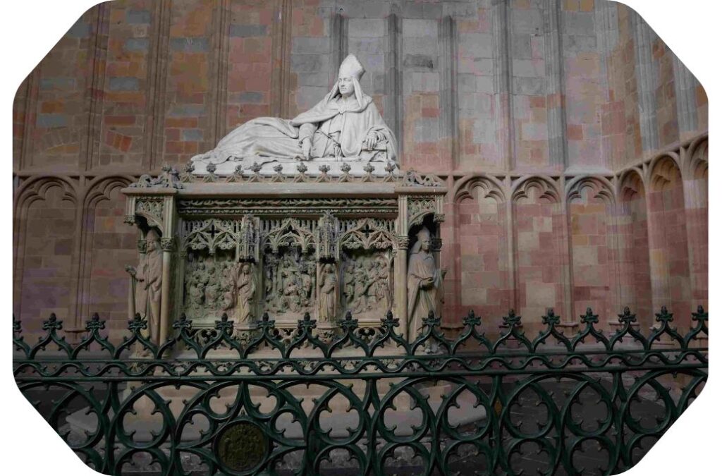Dans la basilique de Saint-Hubert