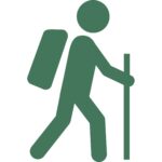 Pictogramme à pied